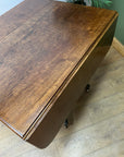 William lV Plum Pudding Pembroke Dining Table Circa-1835 (SKU031)