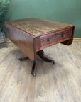 William lV Plum Pudding Pembroke Dining Table Circa-1835 (SKU031)