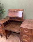 Antique Oak Typewriters Desk (SKU131)