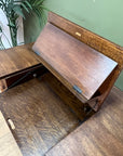 Antique Oak Typewriters Desk (SKU131)
