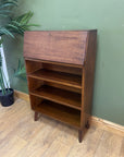 Mid Century Bureau Bookcase With Key (SKU123)