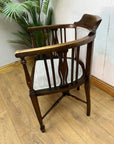 Edwardian Bow Back Armchair (SKU234)