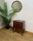 Small Mahogany Chest 4 Drawers (SKU228)