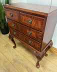 Small Mahogany Chest 4 Drawers (SKU228)