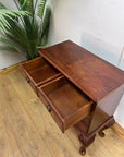 Small Mahogany Chest 4 Drawers (SKU228)