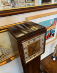 Art Deco Walnut Chiming Granddaughter Clock (SKU237)