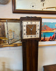 Art Deco Walnut Chiming Granddaughter Clock (SKU237)