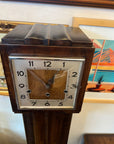 Art Deco Walnut Chiming Granddaughter Clock (SKU237)