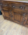 Vintage Jacobean Style Reprodux Wooden Sideboard (SKU053)