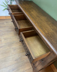 Vintage Jacobean Style Reprodux Wooden Sideboard (SKU053)