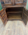 A Bevan Funnell Reprodux Oak Drinks / Cocktail Cabinet (SKU241)