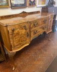 Vintage Burr Walnut Sideboard (SKU076)