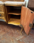 Vintage Burr Walnut Sideboard (SKU076)
