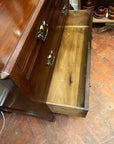 Edwardian Mahogany Triple Mirror Dressing Table (SKU157)
