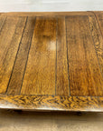 Vintage Oak Draw Leaf Extending Dining Table (SKU31)