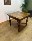 Vintage Oak Draw Leaf Extending Dining Table (SKU31)