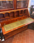 Vintage Mahogany Double Dome Bureau Bookcase (SKU128)