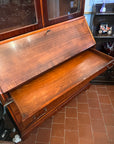 Vintage Mahogany Double Dome Bureau Bookcase (SKU128)