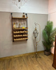 Industrial Style Wall Hanging Wine Unit (SKU244)