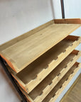 Industrial Style Wall Hanging Wine Unit (SKU244)