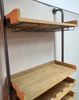 Industrial Style Wall Hanging Wine Unit (SKU244)