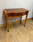 Yew Wood Console Table With 2 Drawers (SKU94)