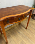 Yew Wood Console Table With 2 Drawers (SKU94)