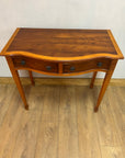 Yew Wood Console Table With 2 Drawers (SKU94)