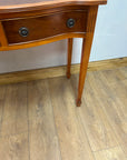 Yew Wood Console Table With 2 Drawers (SKU94)