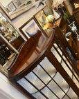 Edwardian Bow Fronted Display Cabinet (SKU87)