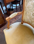 Vintage French Style Carved Ornate Armchair (SKU254)