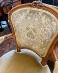 Vintage French Style Carved Ornate Armchair (SKU254)