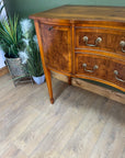 Bevan Funnell Yew Wood Serpentine Fronted Sideboard (SKU92)