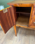 Bevan Funnell Yew Wood Serpentine Fronted Sideboard (SKU92)