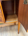 Bevan Funnell Yew Wood Serpentine Fronted Sideboard (SKU92)
