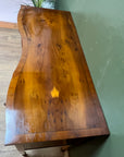 Bevan Funnell Yew Wood Serpentine Fronted Sideboard (SKU92)