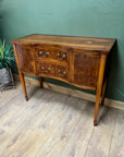 Bevan Funnell Yew Wood Serpentine Fronted Sideboard (SKU92)