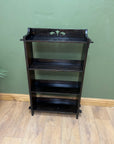 Arts & Crafts Style Oak Open Bookcase Peg Fittings (SKU126)