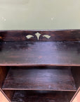 Arts & Crafts Style Oak Open Bookcase Peg Fittings (SKU126)