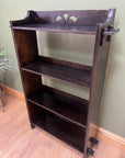 Arts & Crafts Style Oak Open Bookcase Peg Fittings (SKU126)