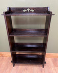 Arts & Crafts Style Oak Open Bookcase Peg Fittings (SKU126)