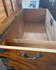 Antique Campaign Trunk Chest (SKU236)