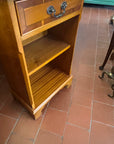 Small Yew Wood Bookcase With One Drawer (SKU233)
