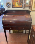 Antique Edwardian Roll Top Desk With Key (SKU129)