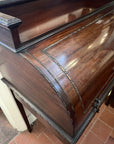 Antique Edwardian Roll Top Desk With Key (SKU129)