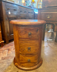 Round 3 Drawer Drum Chest (SKU222)