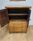 Vintage Oak Chest Tall Boy (SKU162)