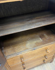 Vintage Oak Chest Tall Boy (SKU162)