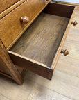 Vintage Oak Chest Tall Boy (SKU162)