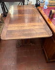 Vintage Oak Draw Leaf Wooden Dining Table (SKU33)